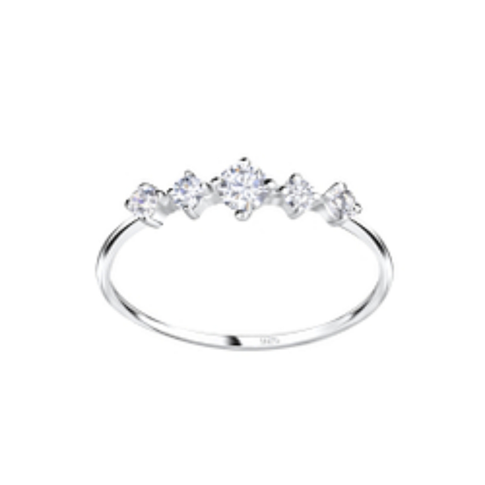 Silver Sparkling Ring - Picture 2 of 3